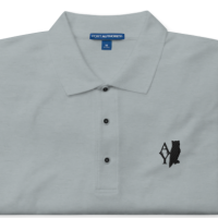 gray polo