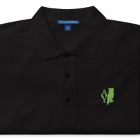monster black polo